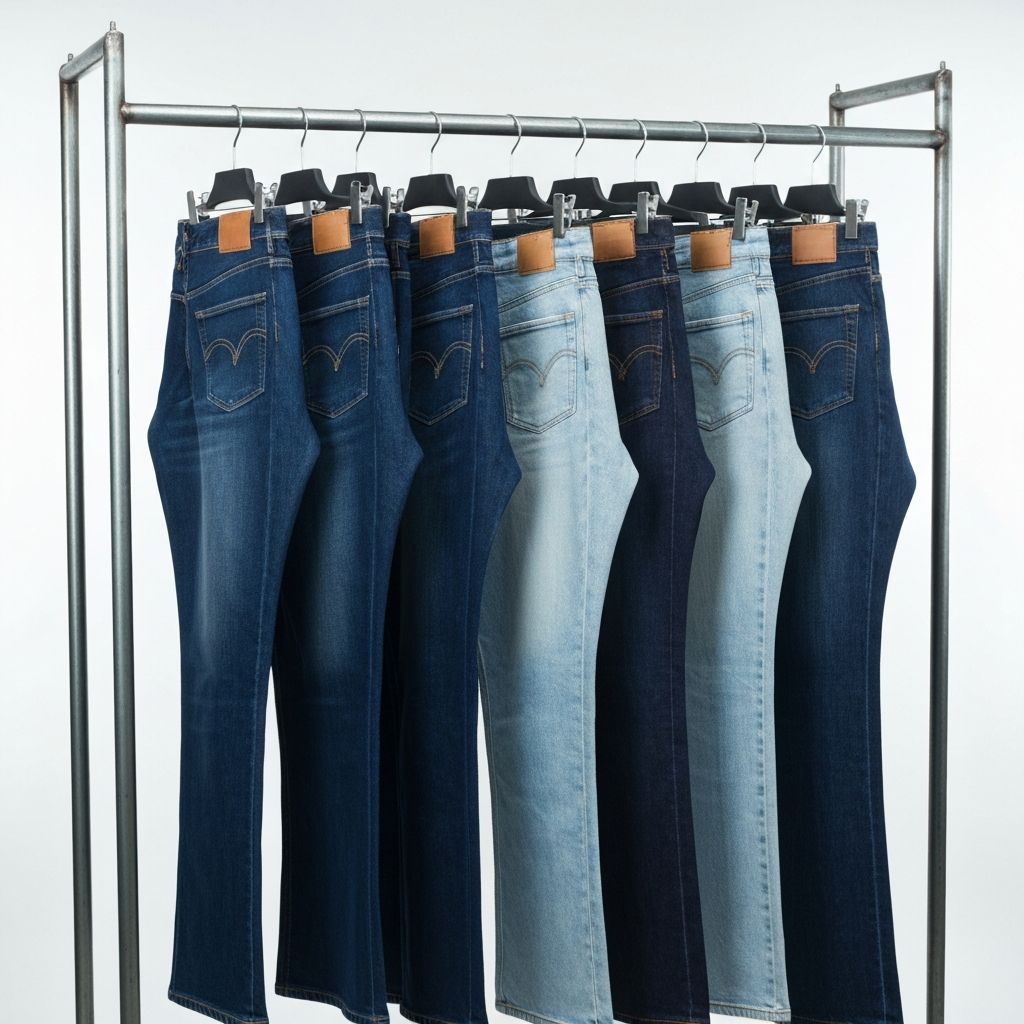 Finished premium jeans collection